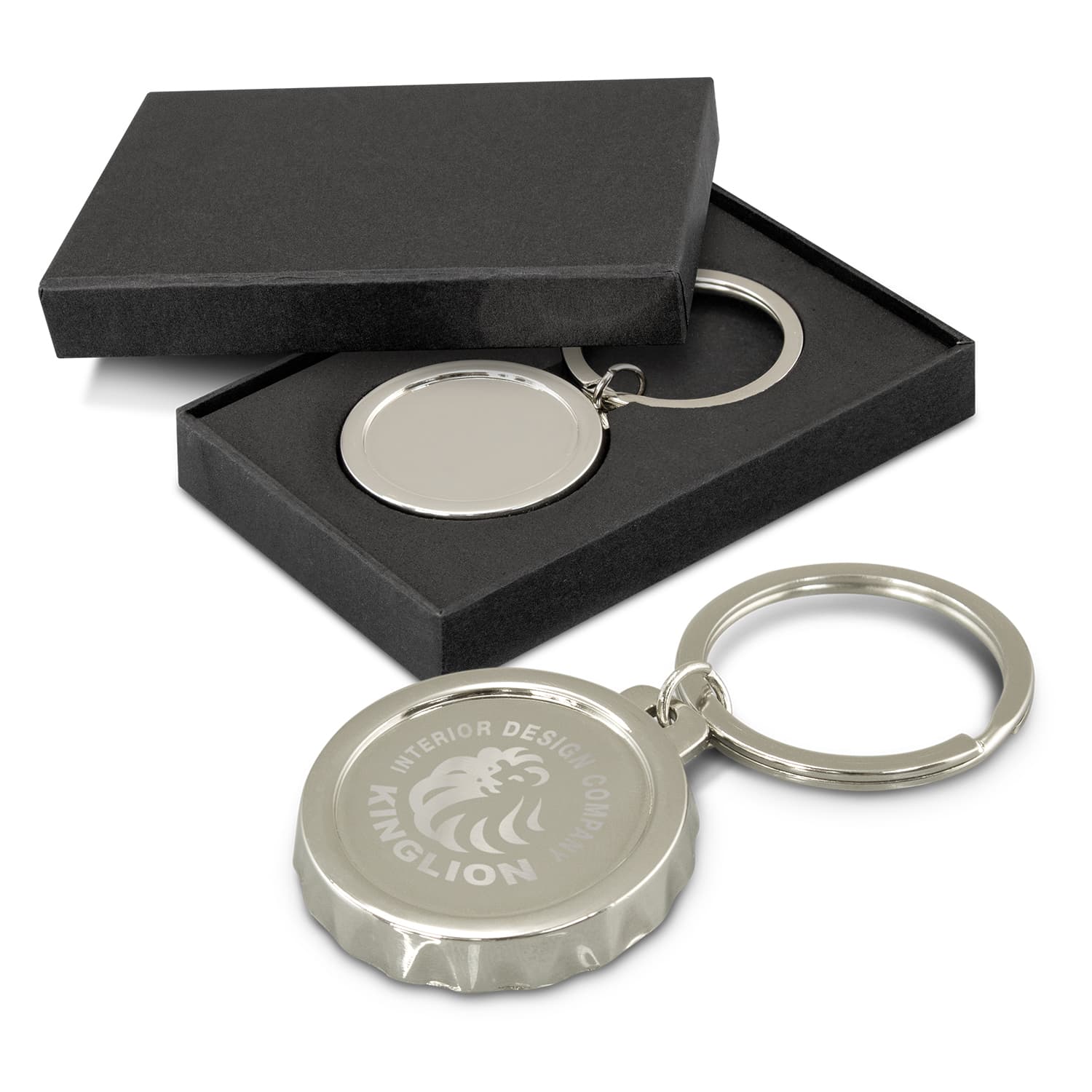 Orleans Bottle Opener Key Ring-Active Image