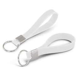 Silicone Key Ring - Debossed - image 2