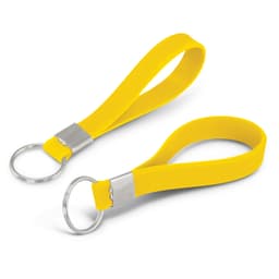 Silicone Key Ring - Debossed - image 3