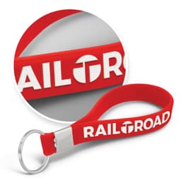 Silicone Key Ring - Embossed - image 16