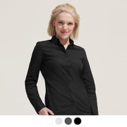 SOLS Blake Women's Long Sleeve Shirt - image 3