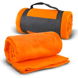 Glasgow Fleece Blanket with Strap - image 1