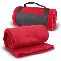 Glasgow Fleece Blanket with Strap - image 2