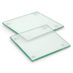 Venice Glass Coaster - Set of 2 - Square - Full Colour - image 1