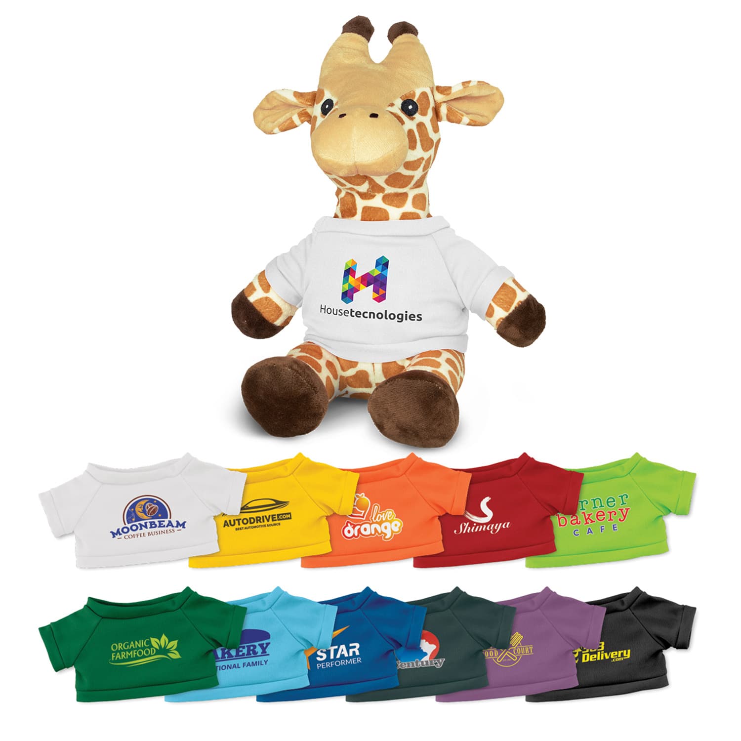 Giraffe Plush Toy-Active Image