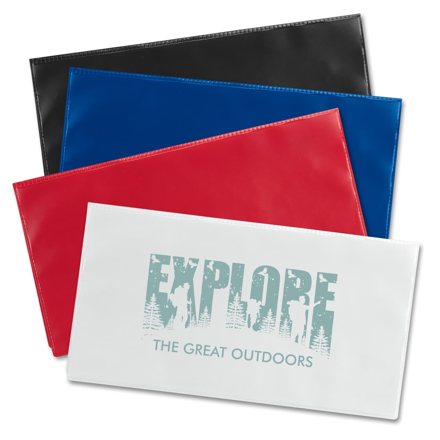 Vinyl Travel Wallet-Active Image