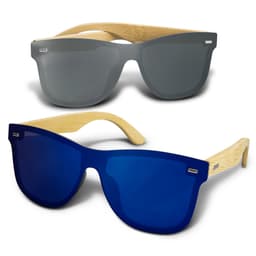 Ryder Mirror Lens Sunglasses - Bamboo - image 3