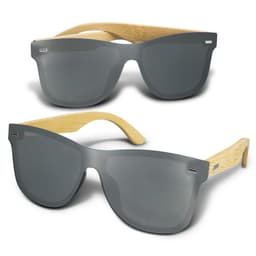 Ryder Mirror Lens Sunglasses - Bamboo - image 1