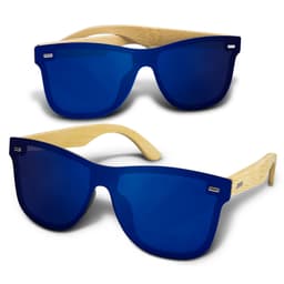 Ryder Mirror Lens Sunglasses - Bamboo - image 2