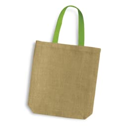 Thera Jute Tote Bag - Coloured Handles - image 4