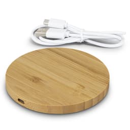 Vita Bamboo Wireless Charger - Round - image 1