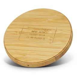 Vita Bamboo Wireless Charger - Round - image 5