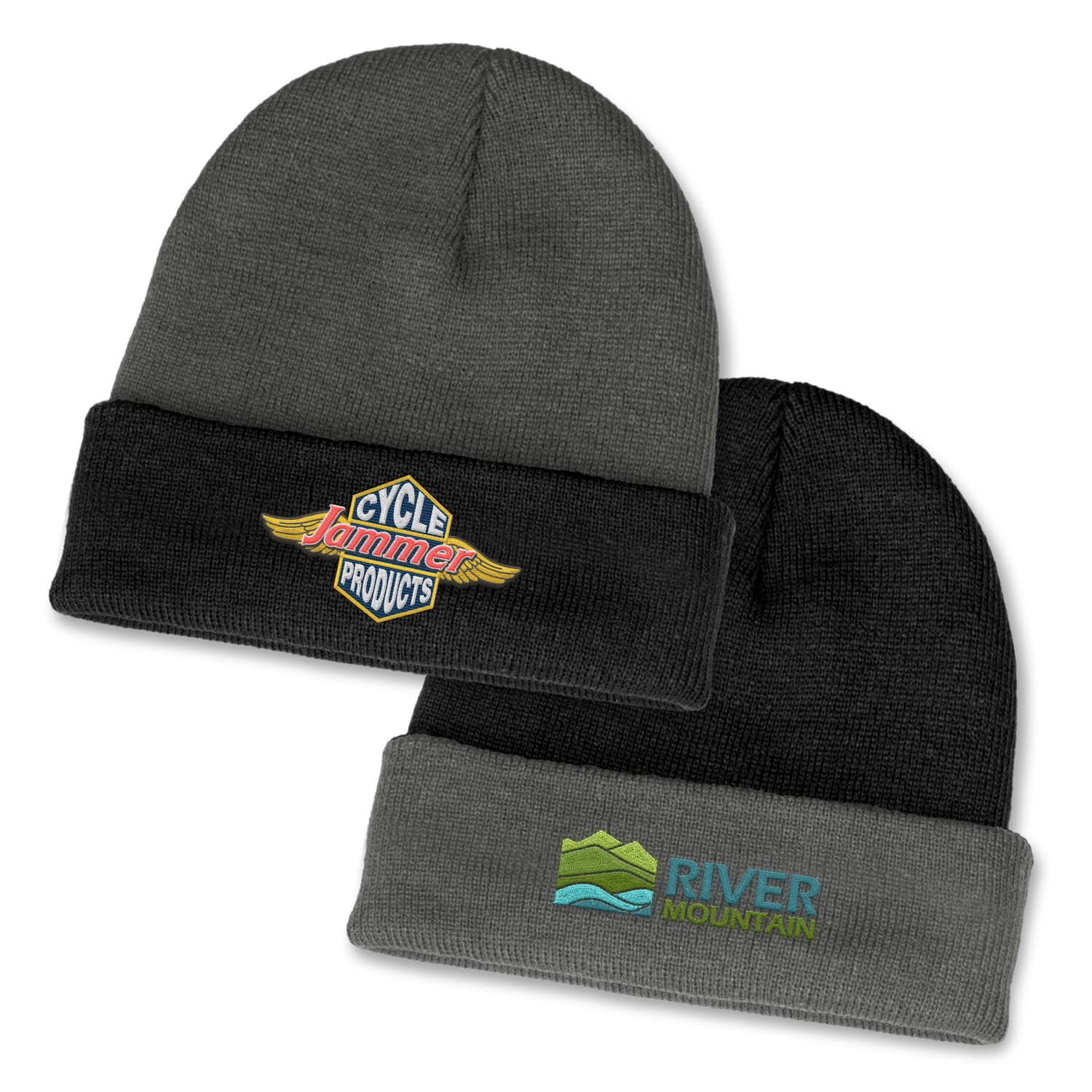 Everest Two Toned Beanie-Active Image