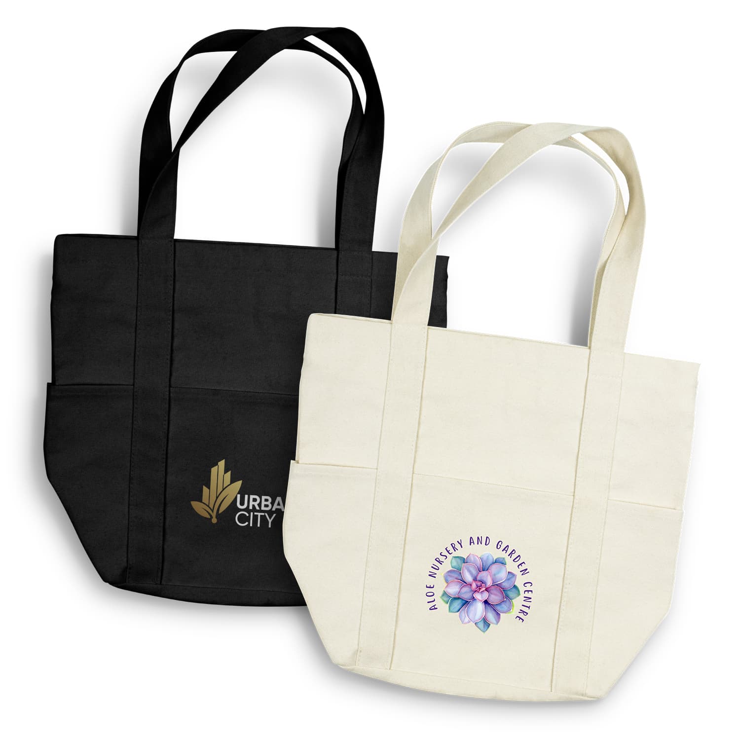 Amsterdam Canvas Tote Bag-Active Image