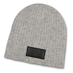 Nebraska Heather Cable Knit Beanie With Patch - image 5