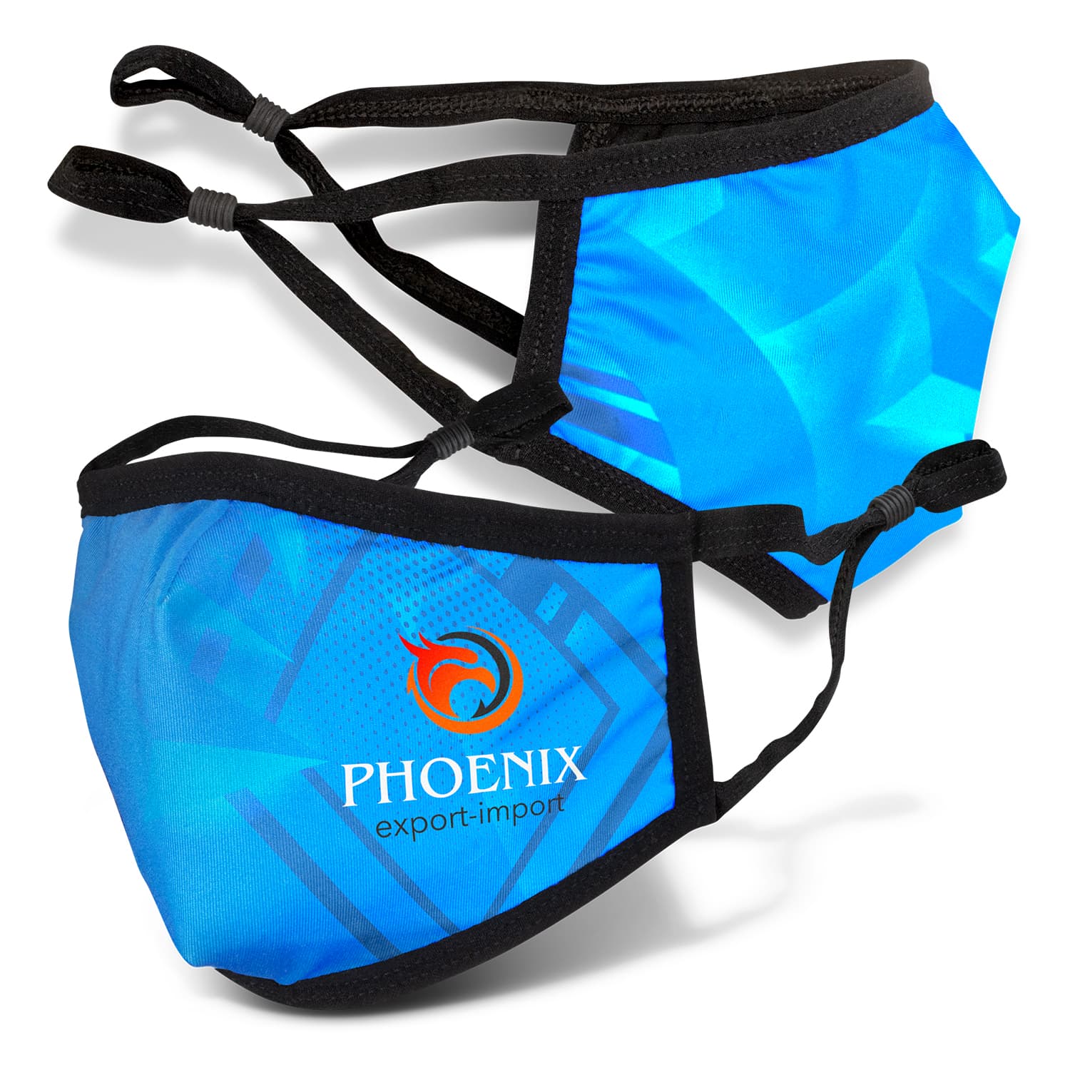 Full Colour Reusable Face Mask Premium - Indent-Active Image