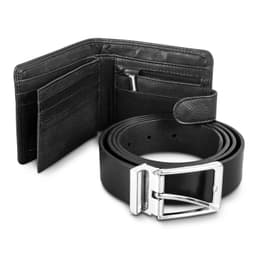 Pierre Cardin Leather Wallet and Belt Gift Set - image 1