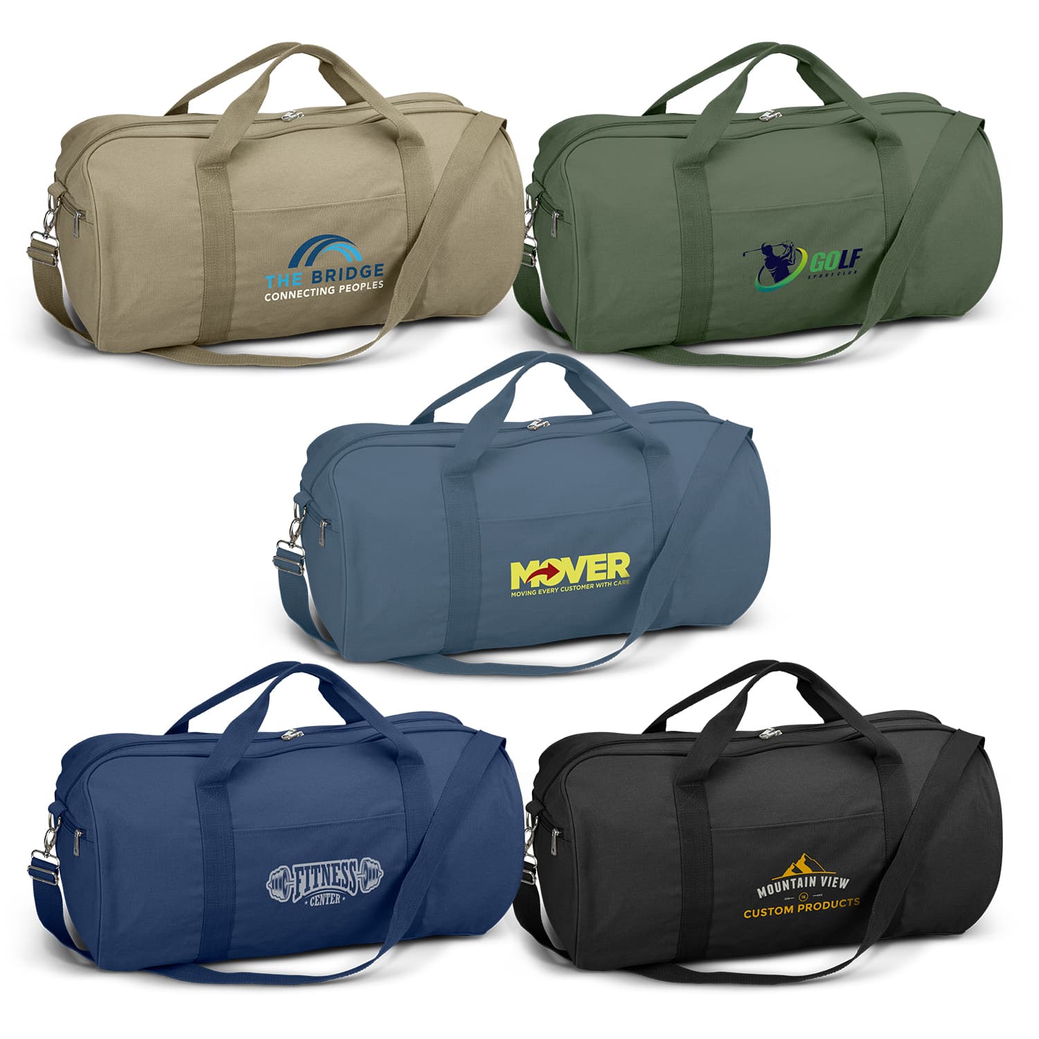Canvas Duffle Bag-Active Image