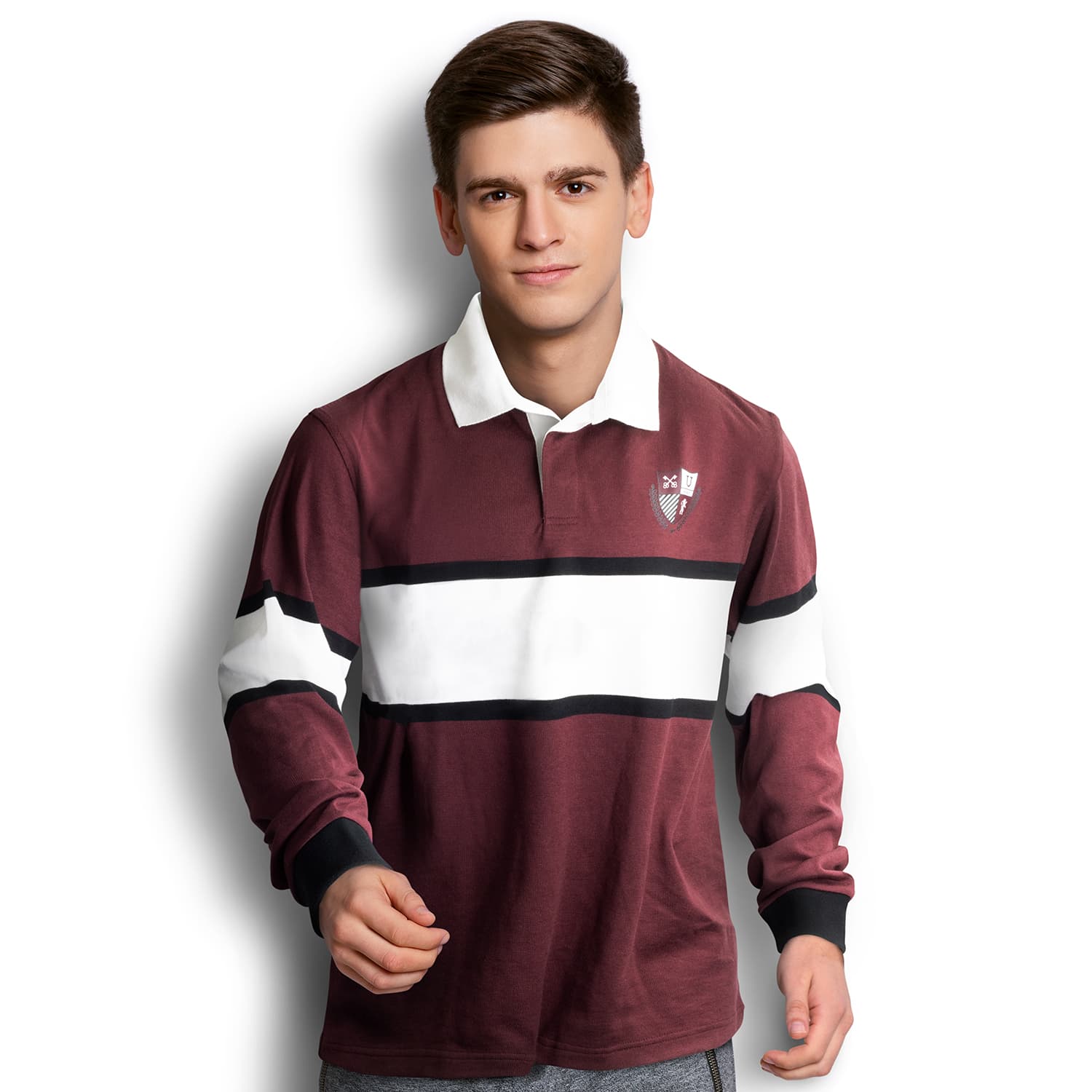 Custom Rugby Shirt-Active Image
