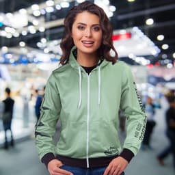 Custom Womens Sports Zipped Hoodie - image 4