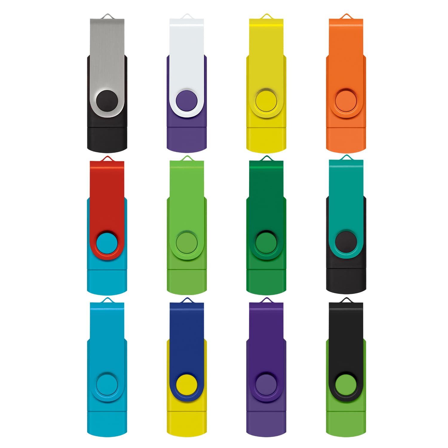 Helix 8GB Dual Flash Drive-Active Image