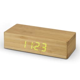 Bamboo Wireless Charging Clock - image 6