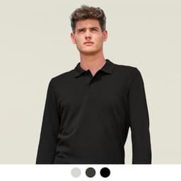 SOLS Perfect Mens Long Sleeve Polo - image 1