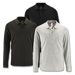 SOLS Perfect Mens Long Sleeve Polo - image 5