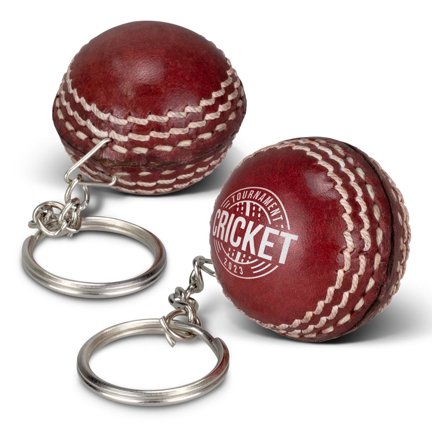 Cricket Ball Key Ring-Active Image