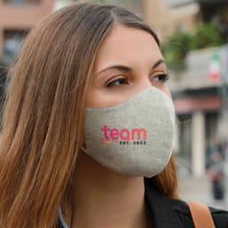 Linen Face Mask - image 3