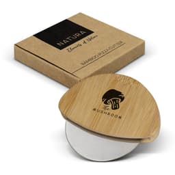 NATURA Bamboo Pizza Cutter - image 2