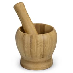 NATURA Bamboo Mortar and Pestle - image 1