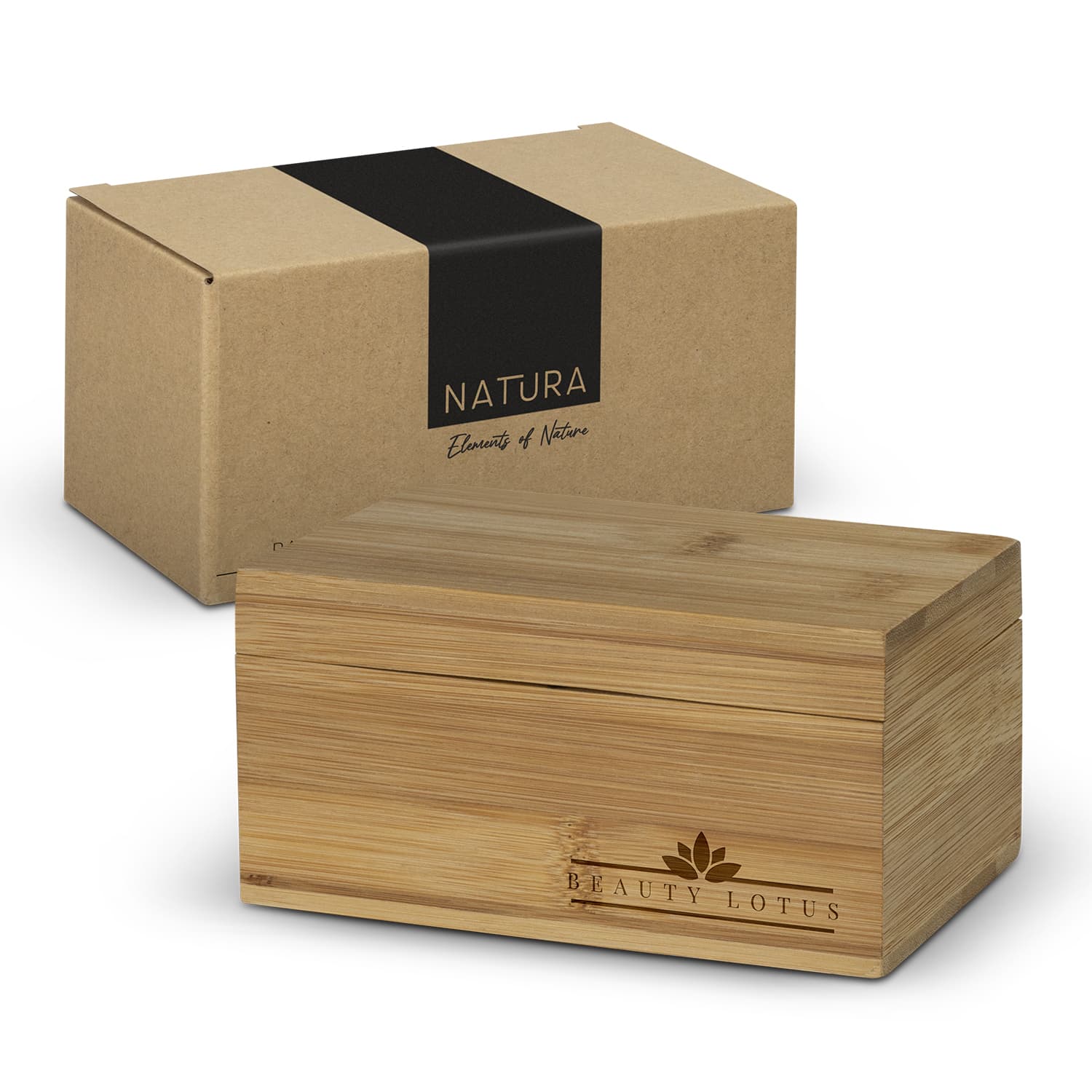 NATURA Bamboo Tea Box-Active Image