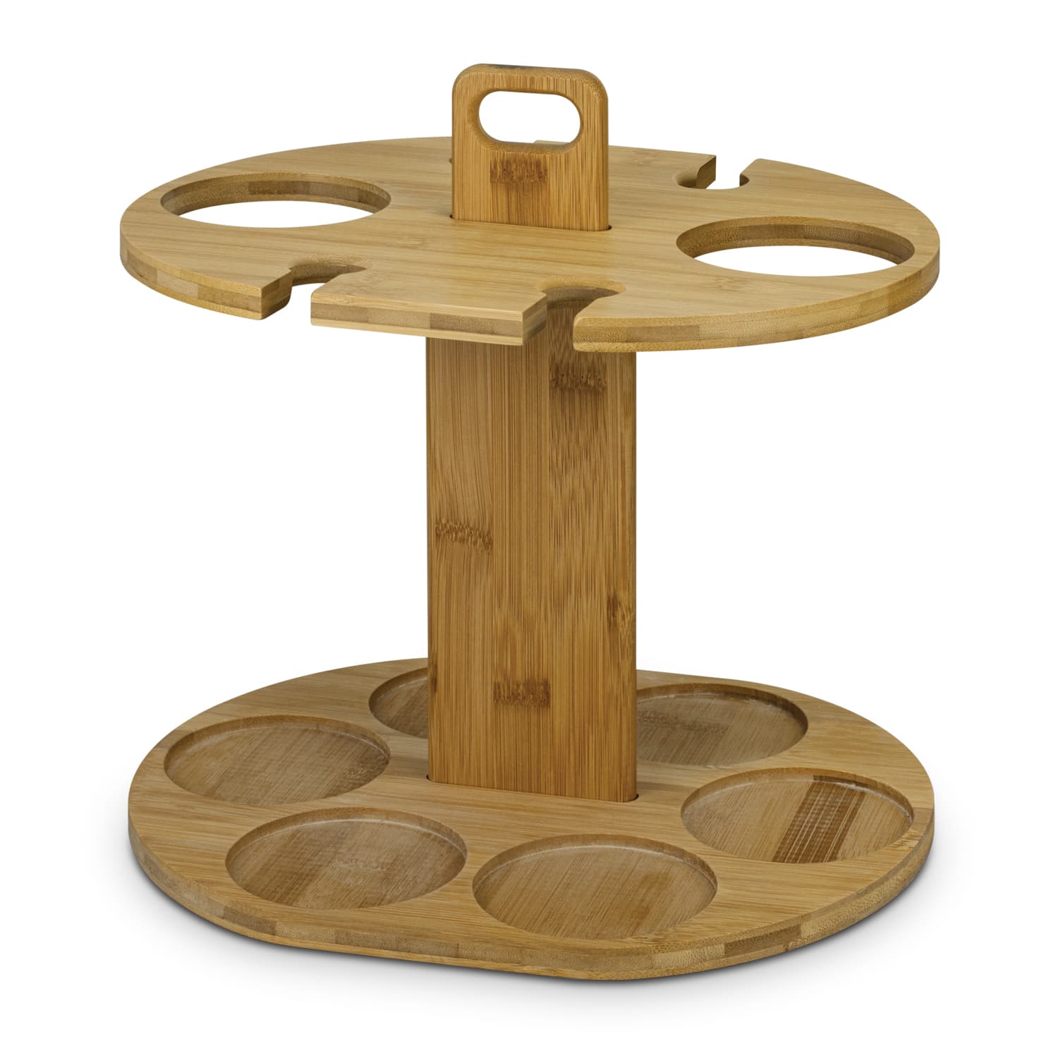 Bamboo Wine Rack-Active Image
