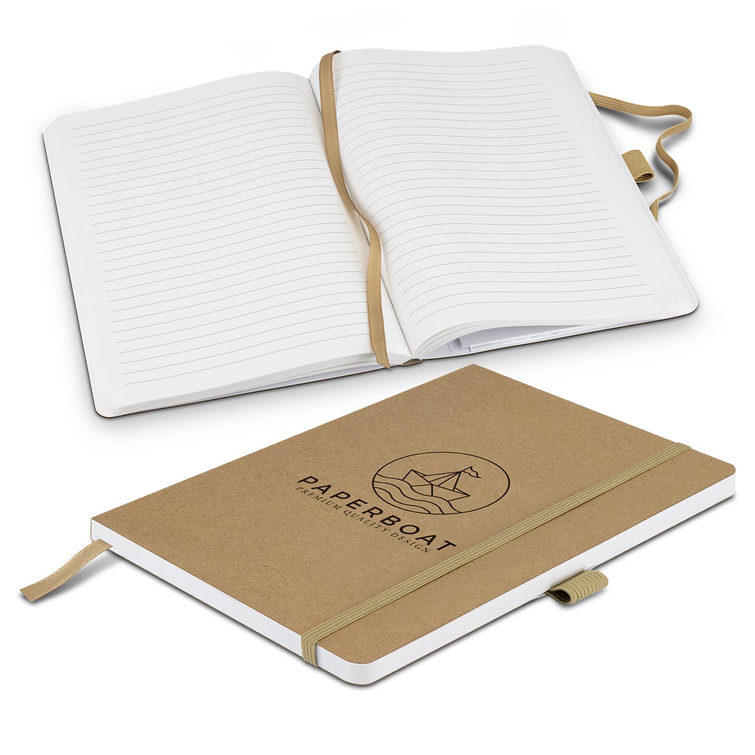 Beaumont Stone Paper Notebook-Active Image
