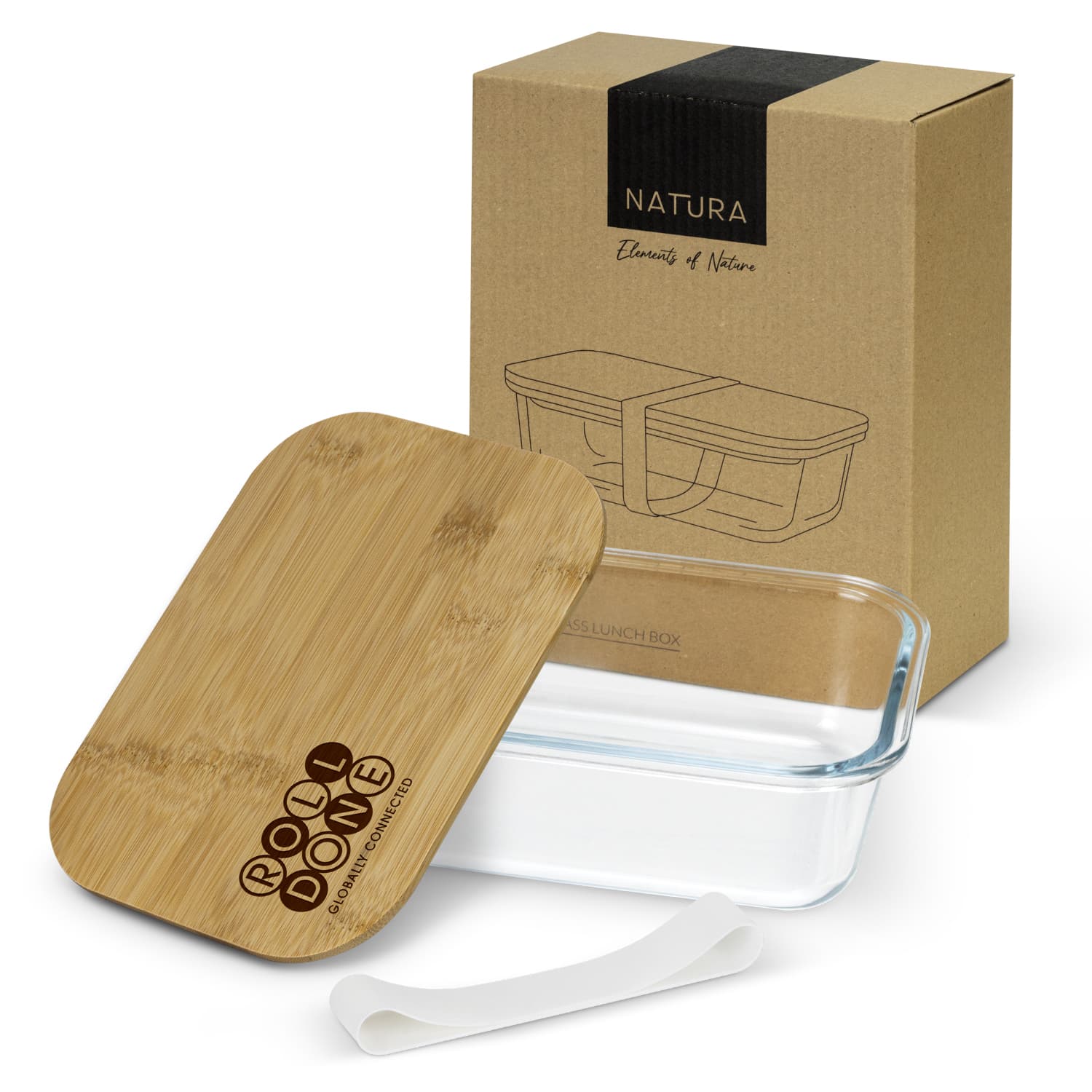 NATURA Iris Glass Lunch Box-Active Image