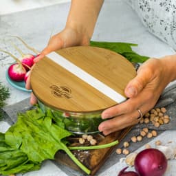 NATURA Iris Glass Food Container - image 3