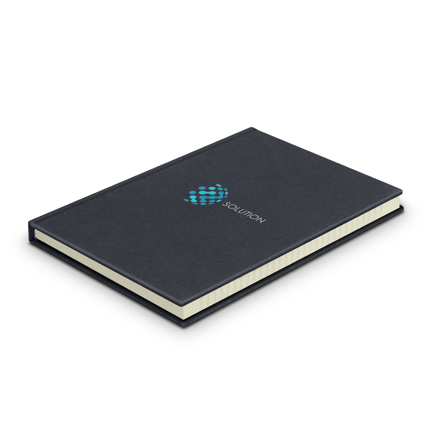 Recycled Cotton Hard Cover Notebook-Active Image