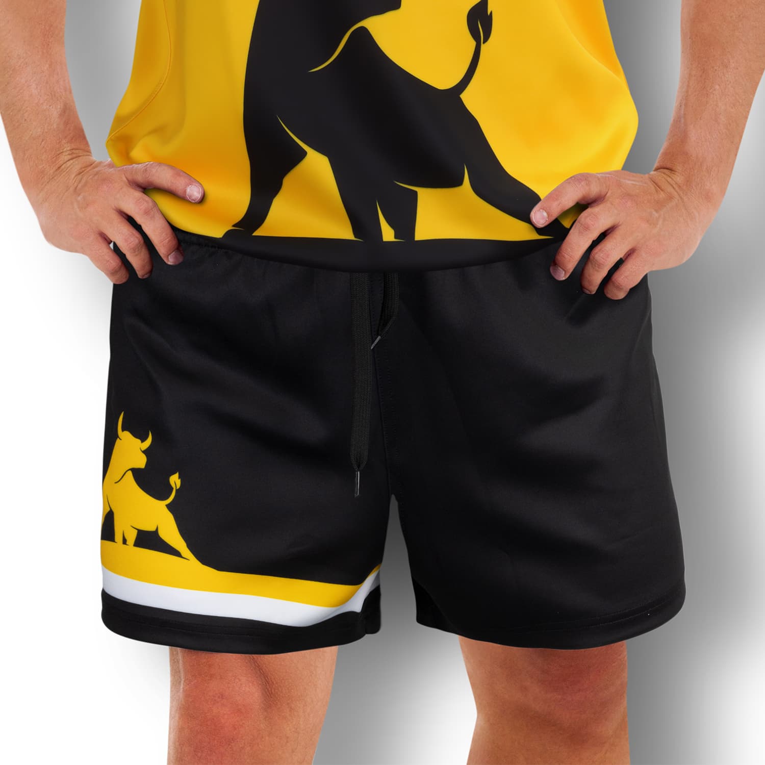 Custom Mens AFL Shorts-Active Image