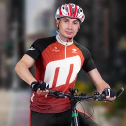 Custom Mens Cycling Top - image 3