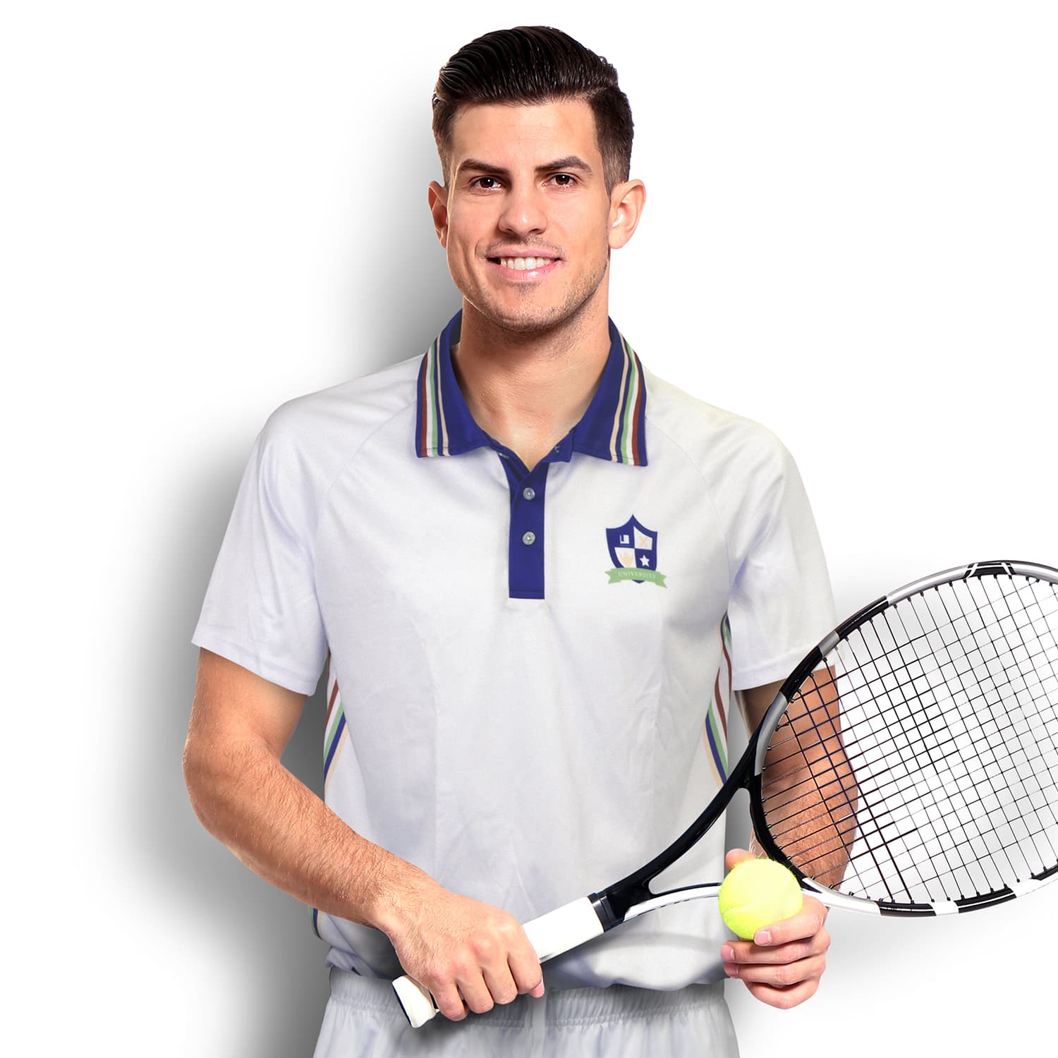 Custom Mens Tennis Top-Active Image
