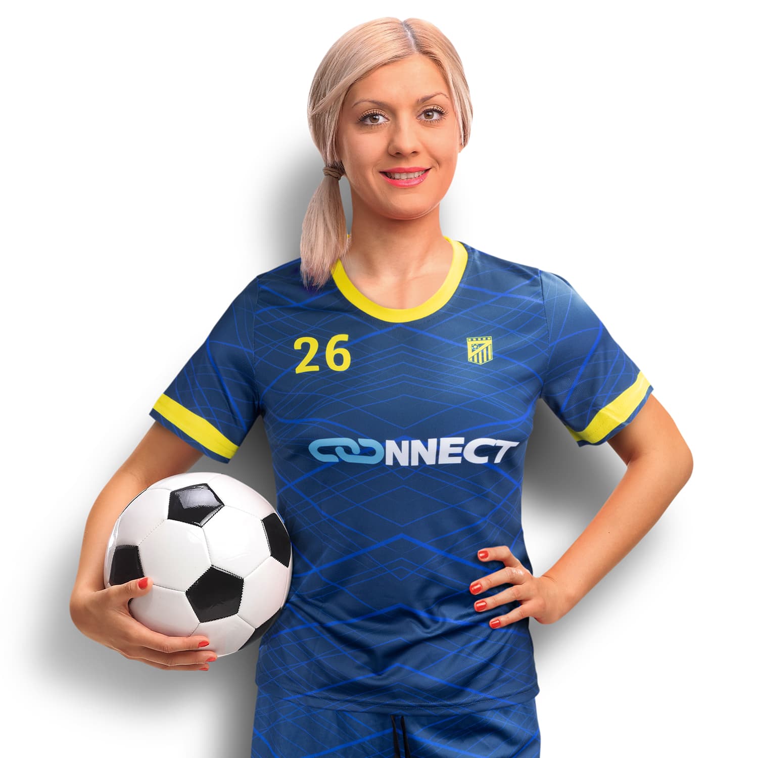 Custom Womens Soccer Top-Active Image