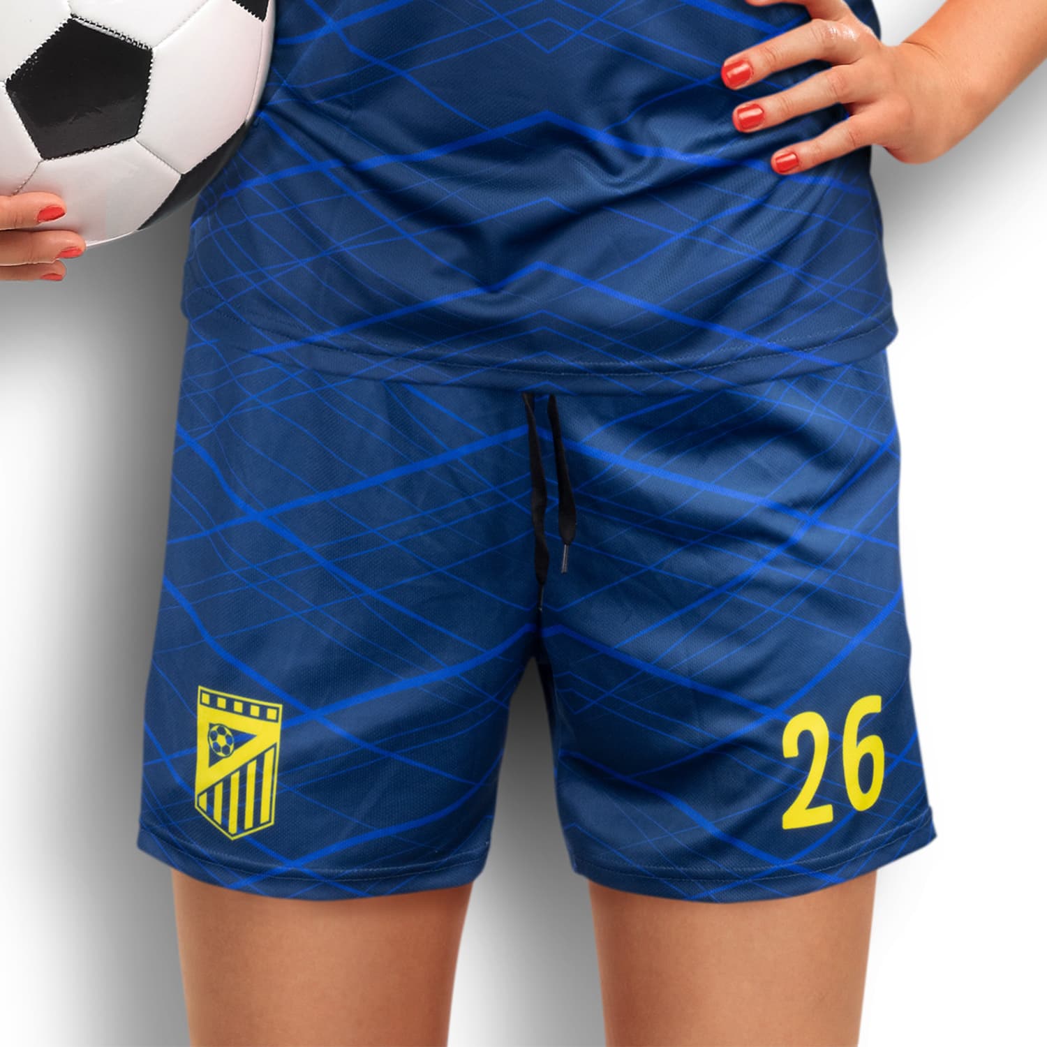 Custom Womens Soccer Shorts-Active Image