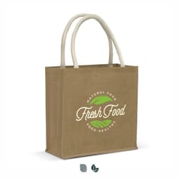 Monza Starch Jute Tote Bag - image 2
