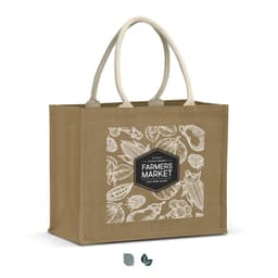 Torino Starch Jute Tote Bag - image 3