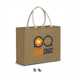 Modena Starch Jute Tote Bag - image 2