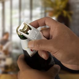 Beverage Bottle Opener Key Ring - image 1