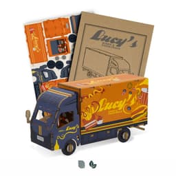 BRANDCRAFT Small Truck Wooden Model - image 1