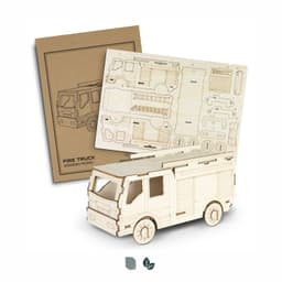 BRANDCRAFT Fire Truck Wooden Model - image 1