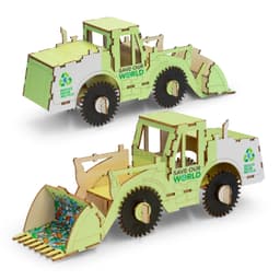 BRANDCRAFT Wheel Loader Wooden Model - image 3